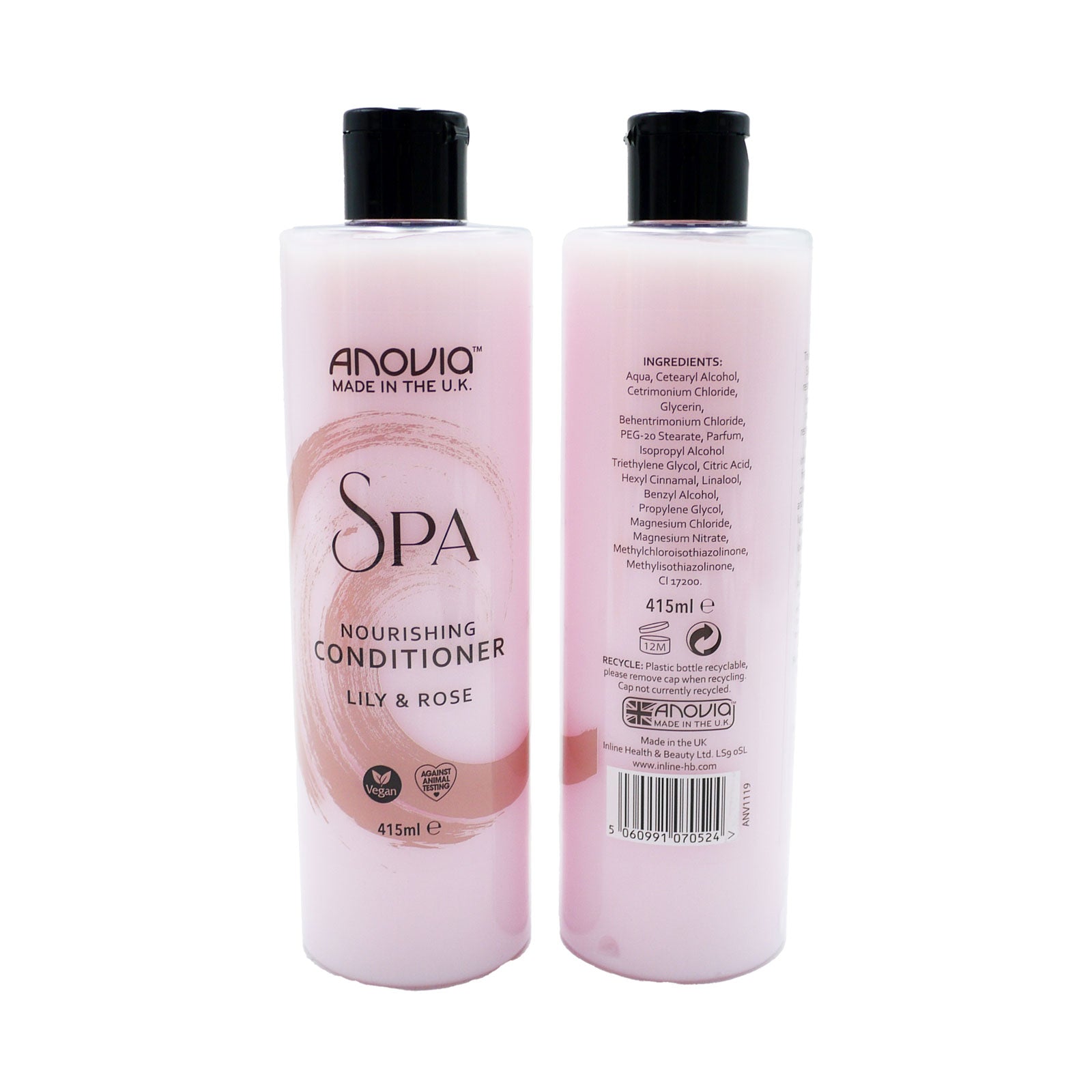 Anovia Spa Nourishing Conditioner Lily & Rose 415ML | High Quality Hair Care Product Online - Product Image Anovia Spa Nourishing Conditioner Lily & Rose 415ML | High Quality Hair Care Product Online - Product Image